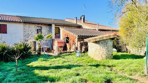 Maison de village avec garage et jardin entre Albi et Castres.