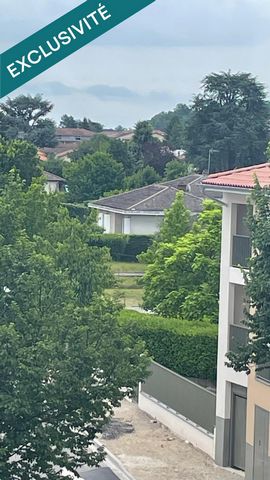Emplacement idéal ! A gauche la campage d'Azieu Genas ; à droite la zone phare du sport et de l'évènementiel de l'Est lyonnais