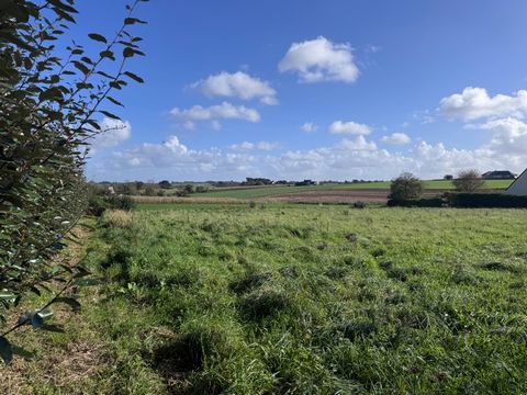 A VENDRE ST PABU terrain 826 m² non viabilisé