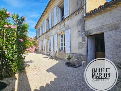Maison à vendre 3 chambres 1 bureau belle piece de vie BERNAY SAINT MARTIN (17) proche Saint-Jean d'Angély / Surgères
