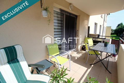 Bel appartement avec balcon ,cave, place stationnement et garage!