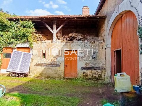 Grange avec dépendance et terrain
