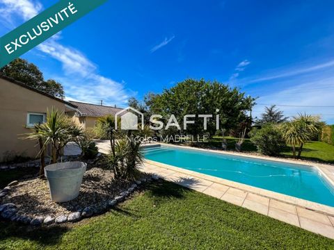 Maison 6 pièces 150 m2 parc, piscine, pool house