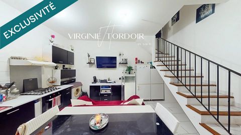 Maison de village de 59 m2 avec deux chambres.