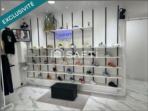 Cession de droit au bail ASNIERES SUR SEINE local commercial de 32 m2 avec une vitrine de 5 mètres