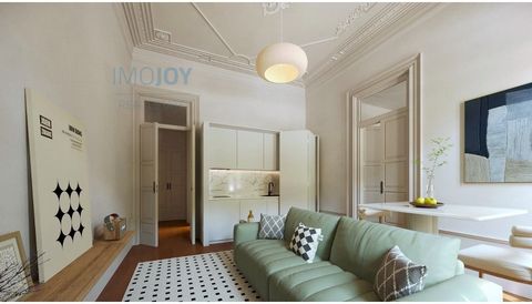 1 bedroom flat under construction in the centre of Porto Rehabilitated building of a house from the end of the century. XIX, consisting of 4 floors, each with 2 apartments making a total of 8 apartments ranging from 42m2 to 60m2. All apartments have ...