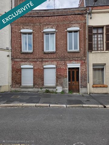 Maison de charme en centre-ville de Saint-Quentin à moins de 100 000 €