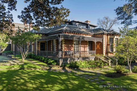 A landmark property in the tightly held and highly esteemed “St James Estate”, this historic c1874 Hawthorn brick Victorian residence’s extraordinary dimensions are magnificently set within a spectacular landholding of 2,293sqm approx. complete with ...
