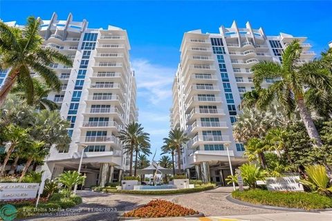 Located in the illustrious Sapphire in Fort Lauderdale Beach, this stunning two-bedroom, two-bathroom open-concept luxury condominium boasts 1630+/- square feet of coastal elegance. With beautiful European-inspired cabinetry, stainless steel applianc...
