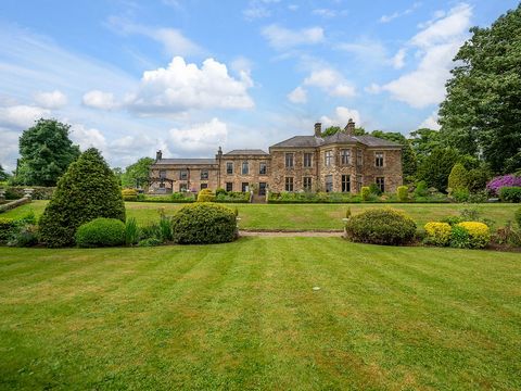 Hallfield Hall is a large imposing 5-bedroom period residence with separate 3-bedroom guest wing set within circa 3 acres of stunning mature grounds. This exquisite family home is approached through wrought iron electric gates leading through mature ...