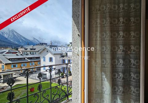Studio avec balcon vue Mont-Blanc, Chamonix Centre