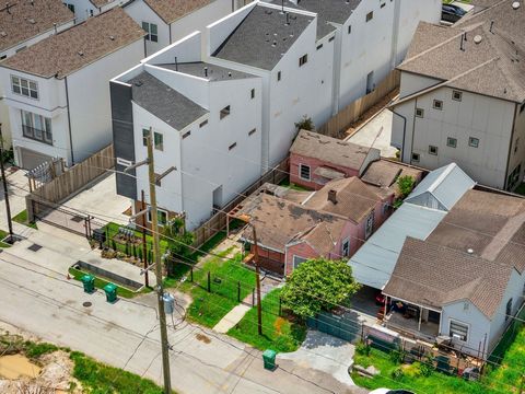 Welcome to417 N Nagle Street, a prime property located in the heart of Houston with stunning Downtown views. This lot offers a unique opportunity to own a piece of the city's vibrant and rapidly revitalizing landscape. The property boasts a generous ...