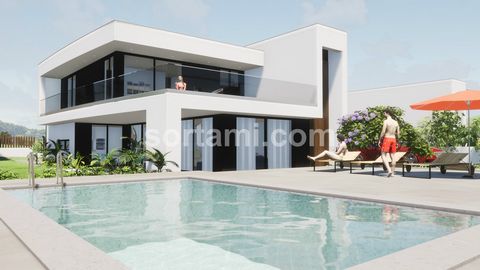 Fantastic luxurious four bedroom villa in Loulé! This excellent villa under construction is set on a plot of land with more than 1300 m2, the construction will be completed in the beginning of 2025. The ground floor consists of a kitchen, laundry roo...