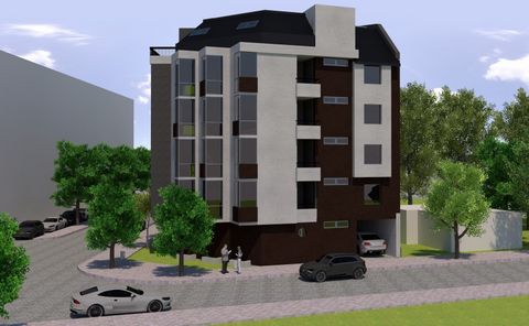 Spacious two-bedroom apartment, in a newly built building, consisting of a living room with kitchenette, two bedrooms, bathroom with toilet, corridor, two terraces. The building will be built with bricks of the latest generation - Wieneberger, PVC Ge...