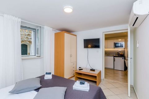 Apartment Domix is situated in the heart of The Old Town, surrounded by City Walls, cobblestone streets and Stradun promenade making it an ideal place for discovering Dubrovnik. This two bedroom apartment is perfectly fit for up to four people. It fe...