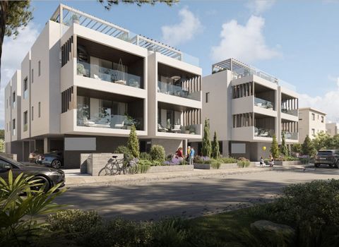 One and two bedroom apartments are available for sale in Livadia area Larnaca. Elevating the standard of luxury, the project comprises two twin buildings, thoughtfully divided into two blocks to optimize ventilation, natural light, and spatial harmon...