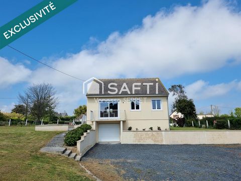 Maison de plain-pied avec sous-sol complet – entièrement rénovée – Saint-Laurent-sur-Mer