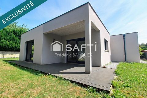 Maison contemporaine de 2017, de plain pied