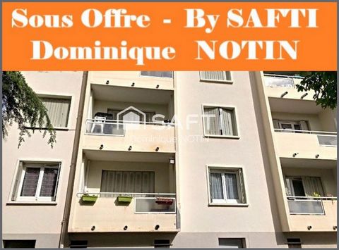 Appartement T3 traversant 57m² balcon cave garage