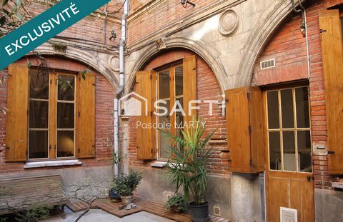 Beau T2 47m² meublé à neuf avec cour 30m² au calme