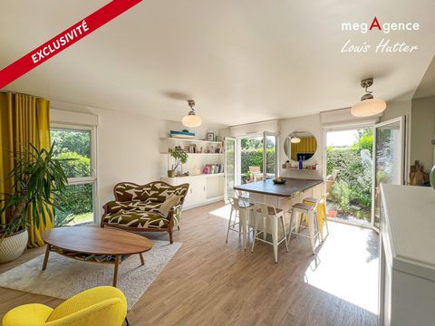 Appartement récent, T3 avec jardin