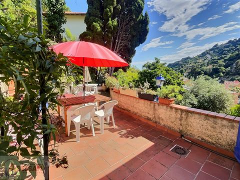 LE CHARME MENTONNAIS ! APPARTEMENT COMME UNE MAISON ! JARDIN, TERRASSE