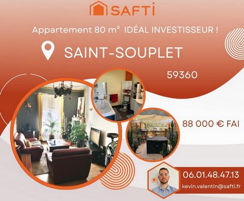 Appartment 80 m² Saint-Souplet