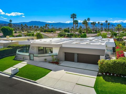 A Modern Sanctuary with Panoramic Views in Indian Wells Offered Fully Remodeled and Designer-Furnished Perched along one of Indian Wells' most desirable streets, this architecturally reimagined residence offers uninterrupted vistas of Eisenhower Moun...