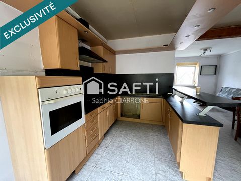 MAISON JUMELÉE 130M2 A RENOVER AVEC TERRASSE ; JARDIN ET CABANON + 4 EMPLACEMENTS VOITURES EST L'OCCASION RÊVÉE DE CRÉER VOTRE CHEZ VOUS .