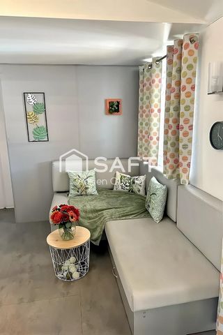 Cap d'Agde mobil de 35 m2 avec terrasse de 15 m2