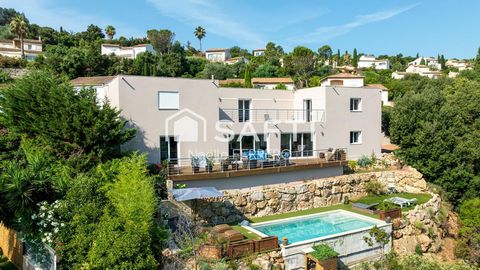 villa contemporaine aux Issambres plage à pied, belles prestations