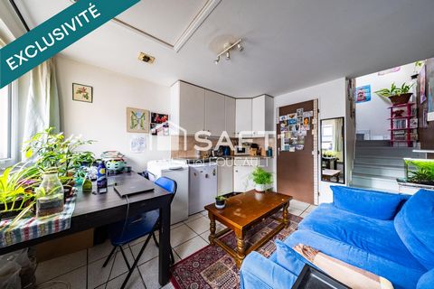 DIJON Drapeau - Appartement en duplex de 22 m2 au rez-de-chaussée, avec son jardin/terrasse