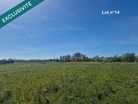 TERRAIN À BÂTIR (Lot 14) - VIABILISÉ - 602 m2 - LIBRE CONSTRUCTEUR