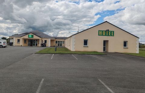 Murs d'un hôtel en périphérie Nantaise