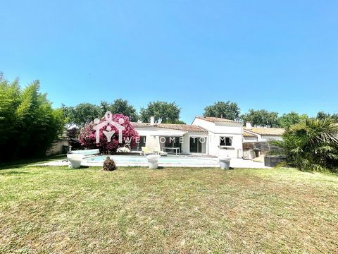 A vendre en exclusivité chez WELCOME TO IMMO. Située sur la commune de Périgny, aux portes immédiates de La Rochelle, venez découvrir 'LA MOULINETTE'. D'une surface habitable de 121m2 sur un terrain de 746m2, elle bénéficie d'une grande pièce de vie ...