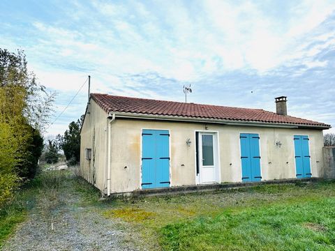 Belle opportunité ! Le Thou, maison de plain-pied à rénover de 93 m² habitables sur 555 m² de terrain