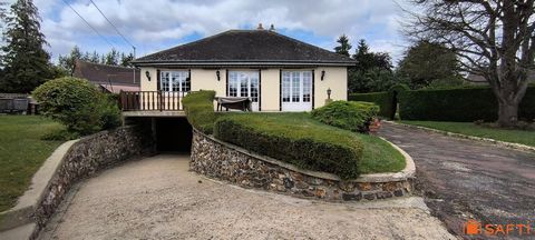 2 chambres + 1 au sous-sol et terrain de 1410 m²