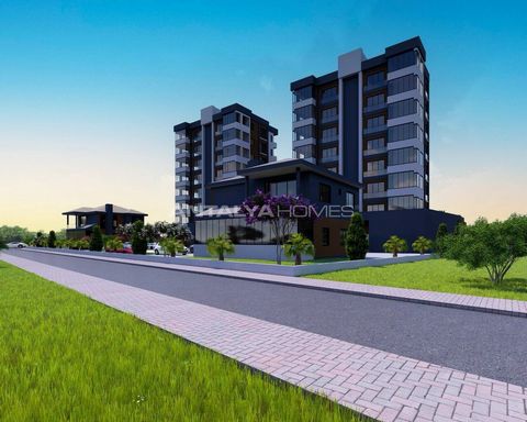 Brand New 2-Bedroom Apartments for Sale Near the Sea in Mezitli The 2-bedroom apartments in the project feature a spacious living room, an open-plan kitchen, a bathroom, and a large balcony, offering functional living spaces. The interiors are finish...