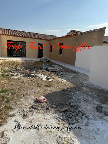 Villa neuve 92 M2, 3 chambres, terrain 294 M2