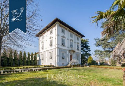 This marvelous historical luxury villa for sale is situated in Lucca's countryside, at a short distance from the town centre. The villa is currently in perfect conditions, having been completely refurbished both internally and externally; it als...