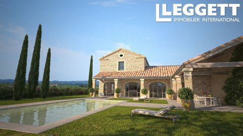 A10611 - Spacious stone mas designed by architect with high quality materials, respecting the Provencal style combined with modern comfort. Near a charming village with bakery, restaurant, school and weekly markets with fresh fruit and vegetable from...