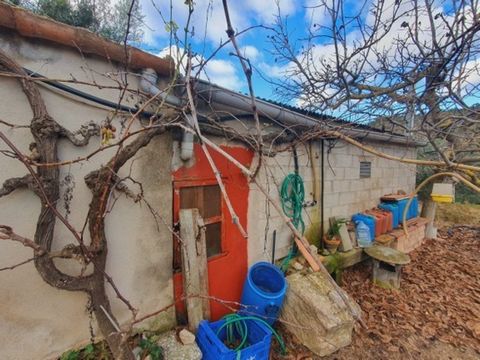 Estate with a warehouse with water and electricity The land is 12700 m2 with 150 peach trees 150 pear trees 12 lemon trees and 30 olive trees House with a fireplace and a warehouse Its 95 m2 more or less Well water This estate is located close to the...