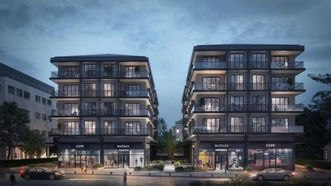 Project Information Project Type Apartment Number of Houses 70 Apartments Unit Types 1+1, 2+1, 3+1 Area 70 - 163 m2 Delivery Date: September 2023 About the Project The project consists of 70 apartments and 7 shops in two blocks. In the project, 1 + 1...
