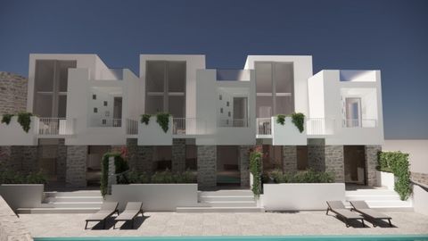 Armenoi, Kalives, Villa For Sale, 112 sq.m., In Plot 1046 sq.m., Property Status: Ιn the drawings, 3 Bedrooms (1 Master), 3 Bathroom(s), View: Sea view, Energy Certificate: Under publication, Floor type: Tiles, Type of door frames: Aluminum, Features...