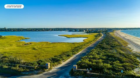 Rarely for sale - Beautiful, waterfront property in Cold Spring Point Beach Community. Upon driving up to this incredible location on Peconic Bay, you will notice the exceptional placement of the wide corner lot with the unique addition of a pool wit...