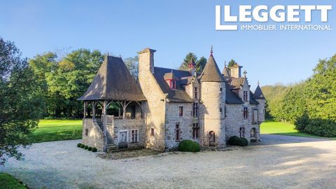 A25174RBR50 - An Enchanting and attractive grand Manoir. Quintessentially Normandy. Romanticism encapsulated. Stone and oak vernacular architecture and artwork combine with luxurious modernity. The simple and impeccable grounds enjoy a private insula...