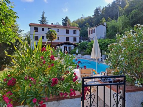 Summary 14 bedroom, 13 bathroom, beautifully presented gite complex in excellent condition throughout. The property includes: • A substantial principal house with 5 en-suite B&B / chambres d’hotes rooms • A 2-bedroom apartment with oak flooring • A 5...