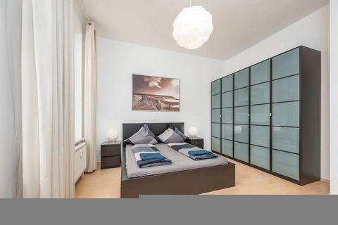 Stay in our 64 m² cozy apartment in the heart of Leipzig. Ideal for up to four guests, it features a spacious balcony with lush views and a premium kitchen perfect for communal cooking. Nestled in the city center, you're just steps away from famous L...