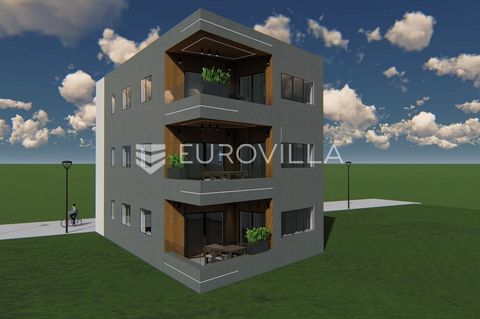 Ivanić-Grad, modern new building with three above-ground floors (ground floor and two floors) and three apartments, designed to meet energy class A. Move-in beginning of 2026. RARENESS ON THE REAL ESTATE MARKET - EACH APARTMENT HAS ITS OWN SOLAR POWE...