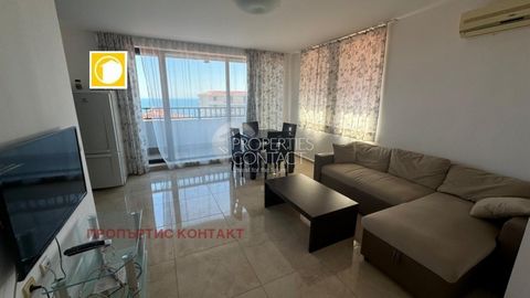 Reference number: 14326. We are selling a fully furnished one-bedroom apartment with a wonderful sea view in the Etara 2 complex in Sveti Vlas. The one-bedroom apartment has an area of 65 m2, located on the 4th floor. It consists of a corridor, a spa...